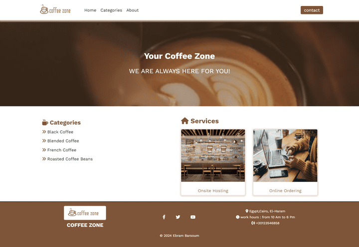 Coffee zone