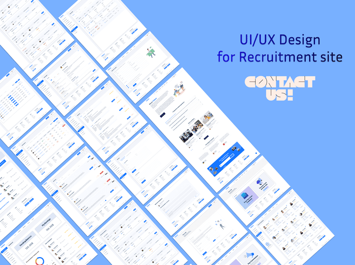 UI/UX Design for Recruitment site
