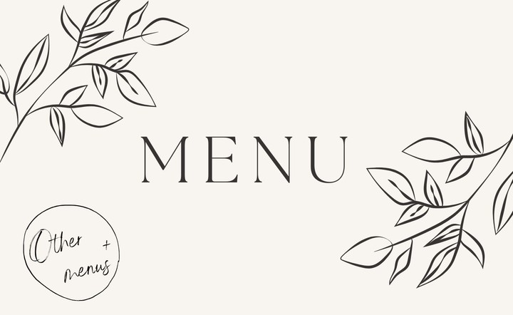 تصميم menus