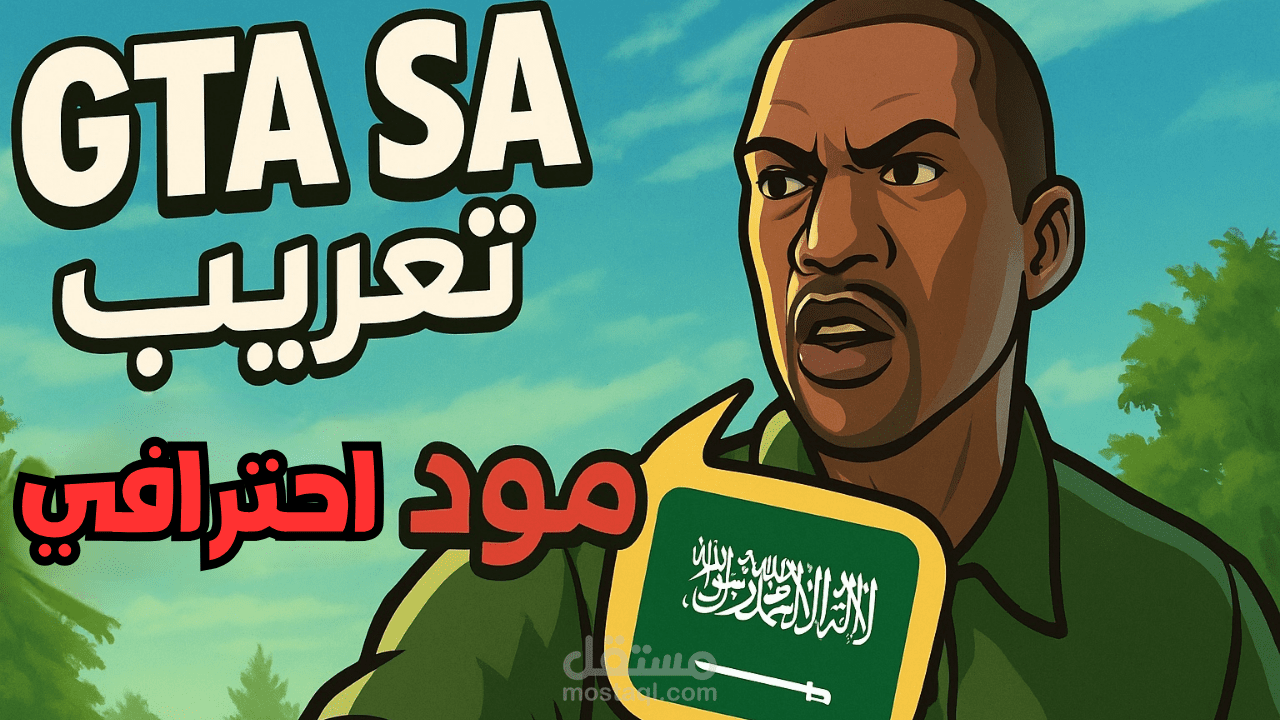 مود تعريب و ترجمة لعبة قراند سان اندرياس | GTA SA Arabic