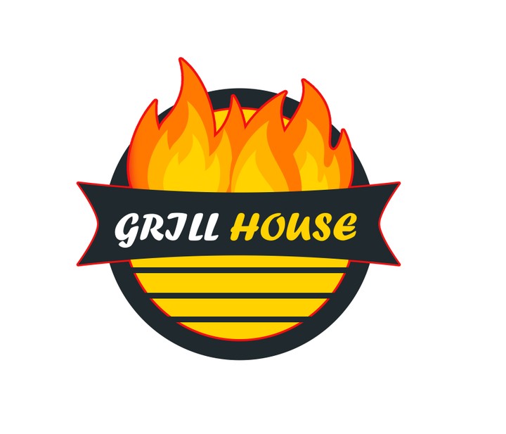 تصميم شعار مطعم Grill House