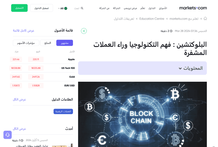 ترجمة مقالات لشركة فوركس