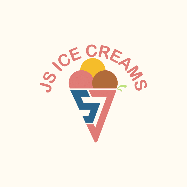 (Logo ( JS ICE CREAMS