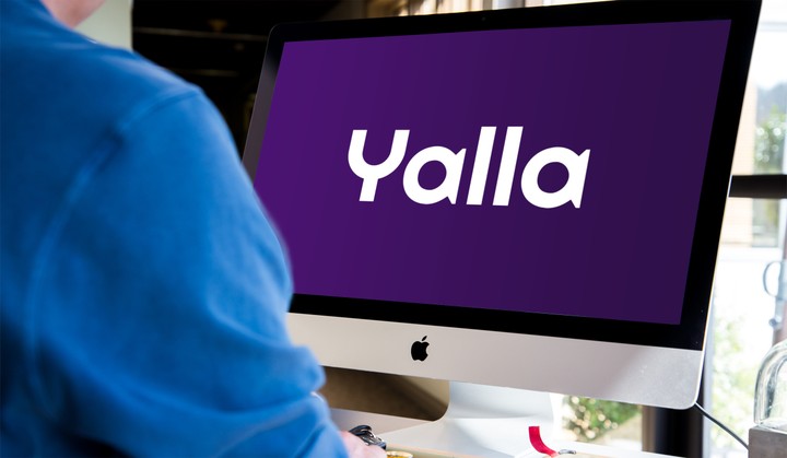 "Yalla: شعار بسيط وجذاب يعكس روح التسويق الرقمي العصري" Logo creative