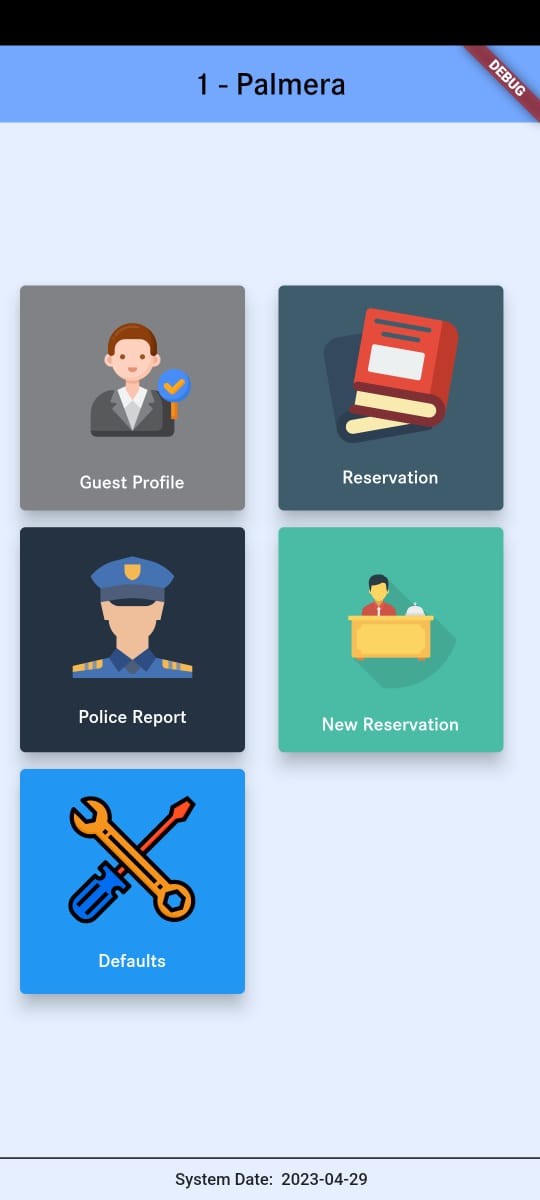 portable reservation application