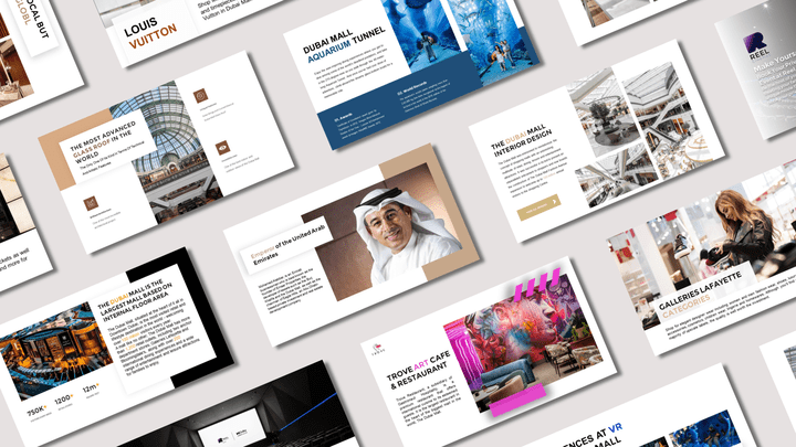 Dubai Mall PowerPoint presentation