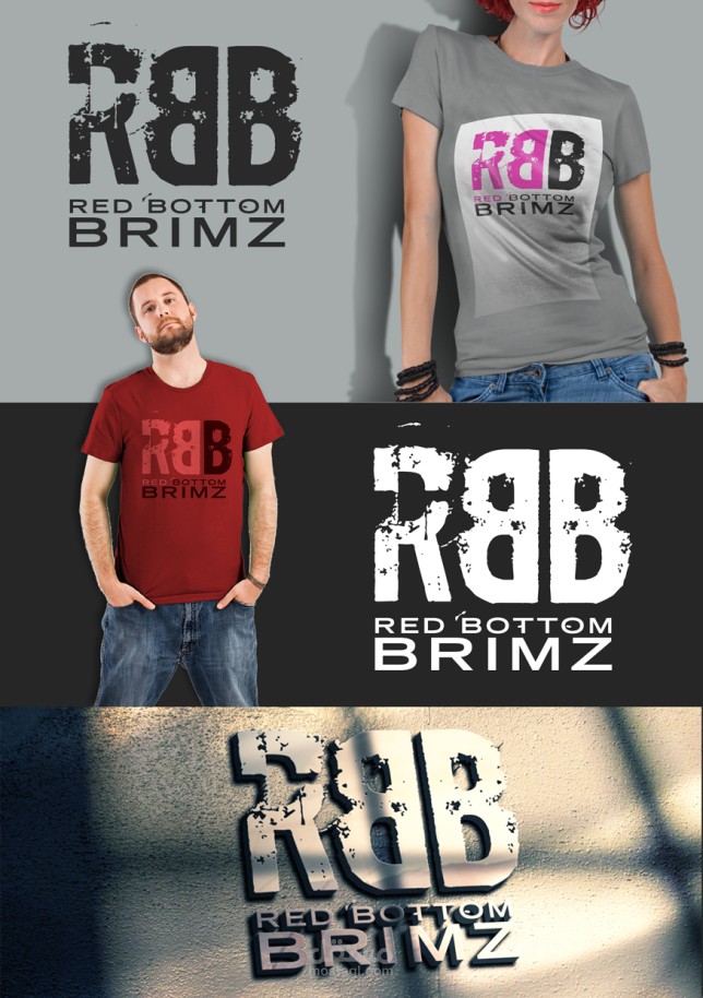 تصميم شعار لشركة Red bottom brimz