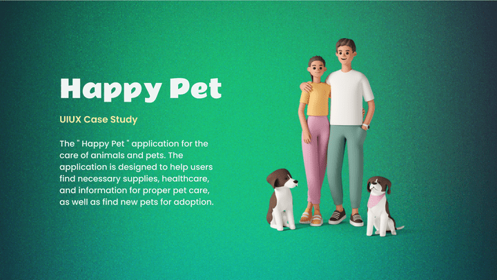 Happy Pet Application