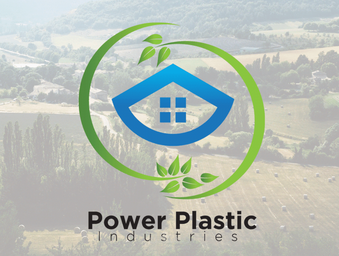 Power Plastic Industries Brand Identity مستقل