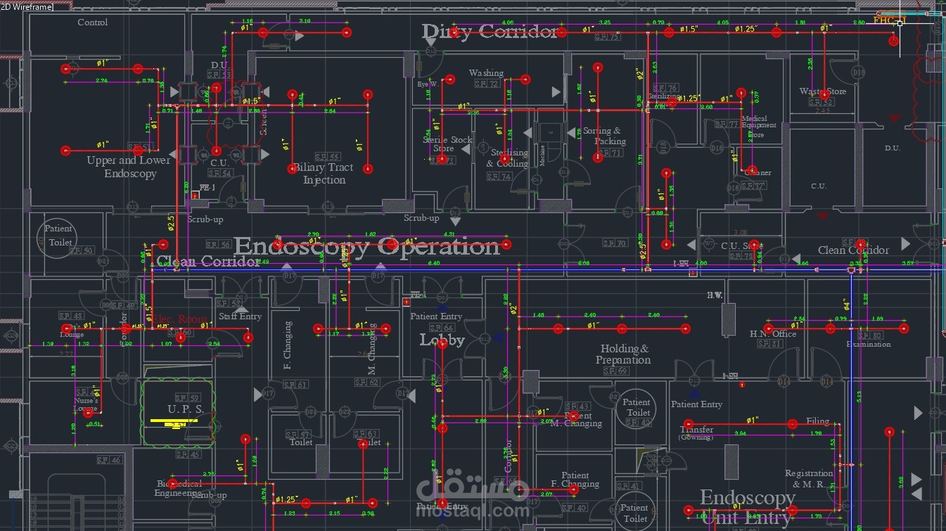 Fire-Fighting Shopdrawing For hospital
