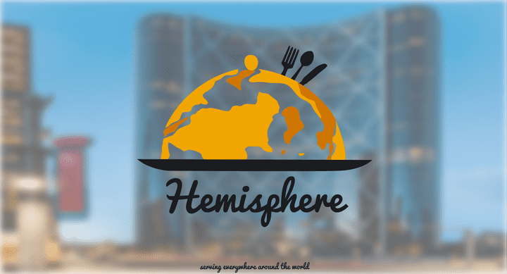 تصميم شعار لمطعم Himosphere