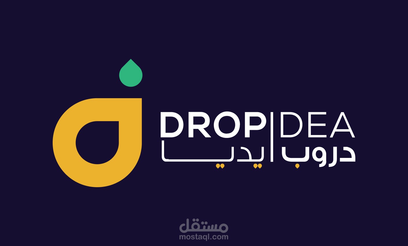 Drop idea website UI Figma Design