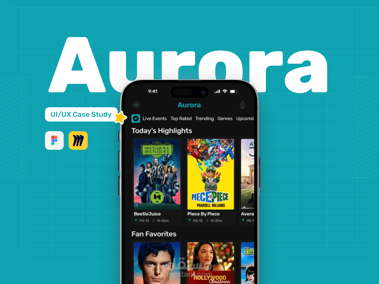 Aurora : A Watch Party Hub case study