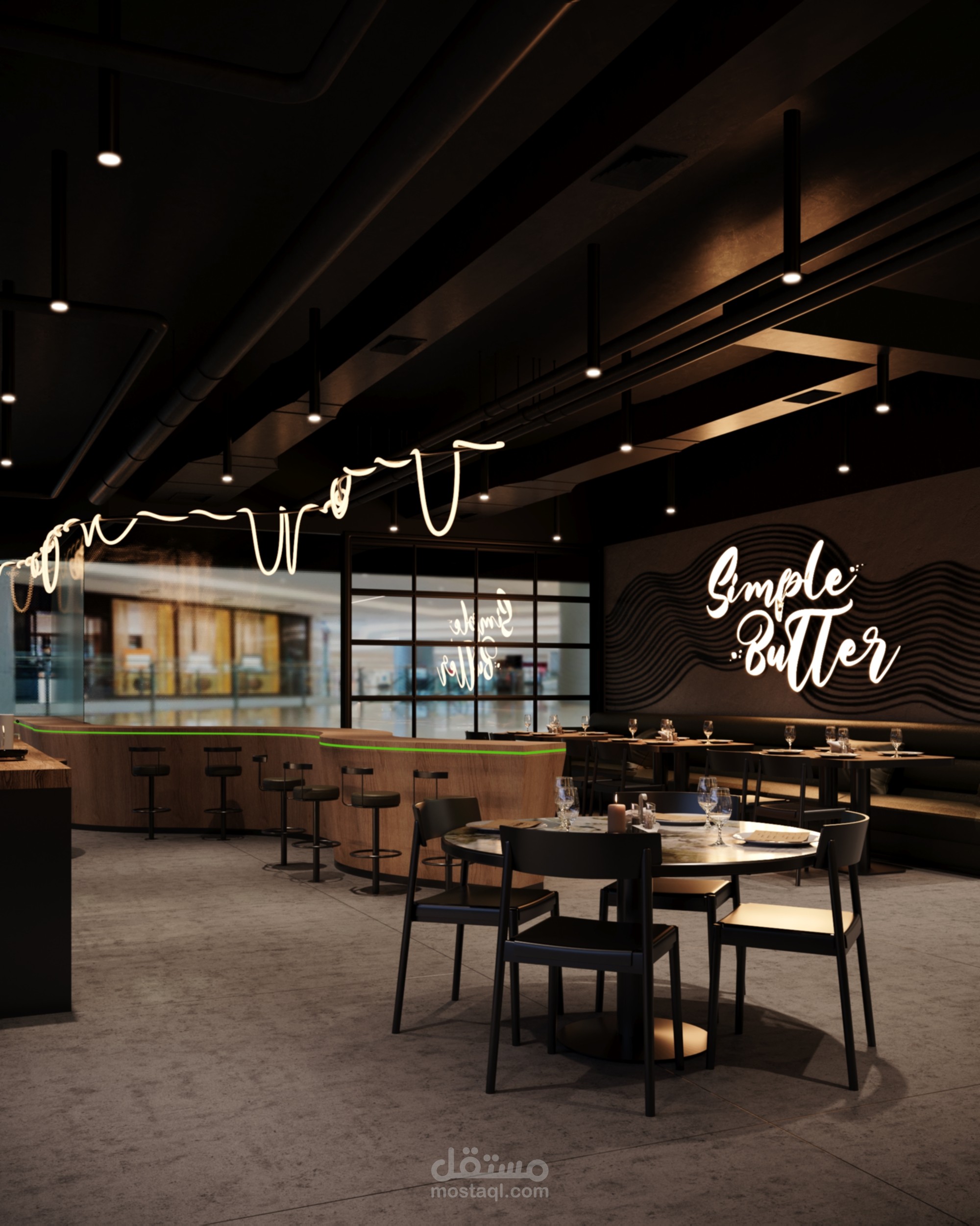 simple butter restaurant | مستقل