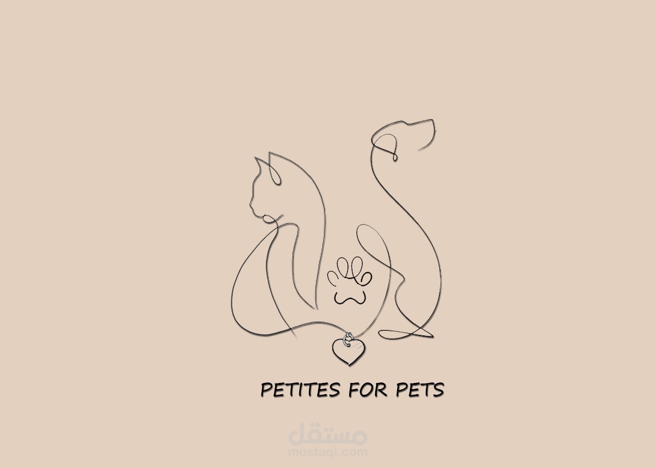 petites for pets logo designs