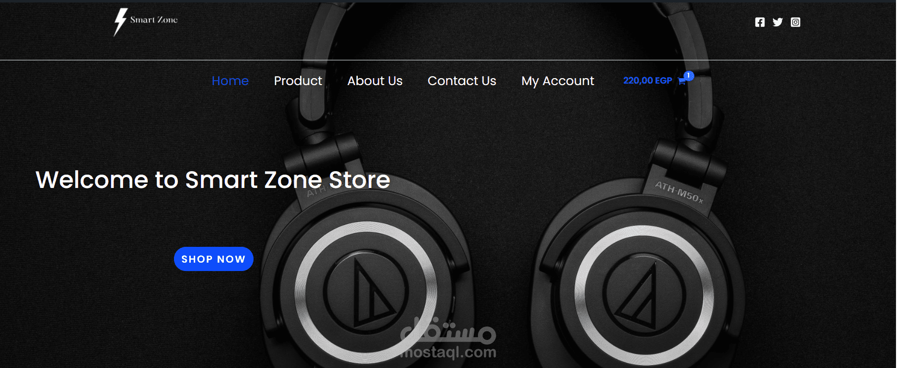 Smart devices Website