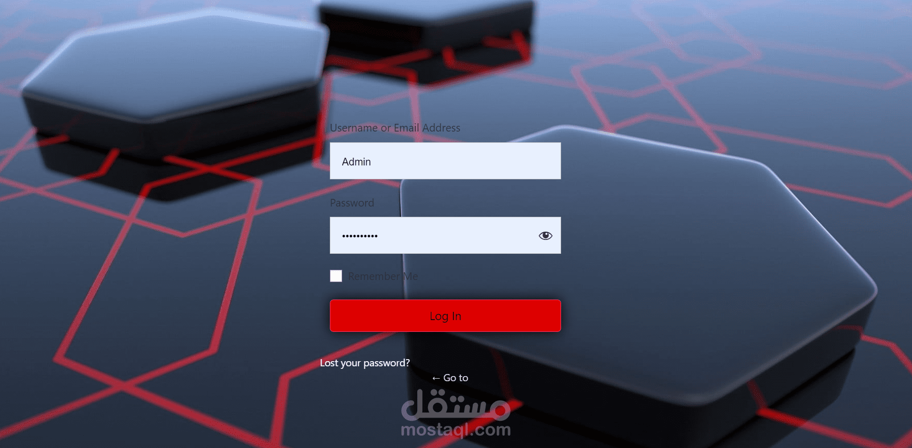 login page for Smart zone By CSS& HTML