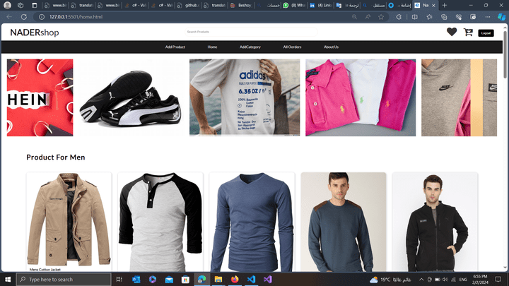 E-Commerce project