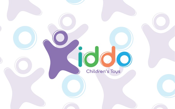 Kiddo-children's toys full visual identity