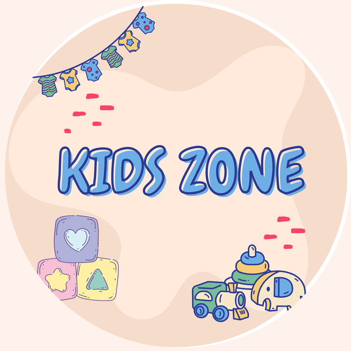 لوجو لمتجر kids zone