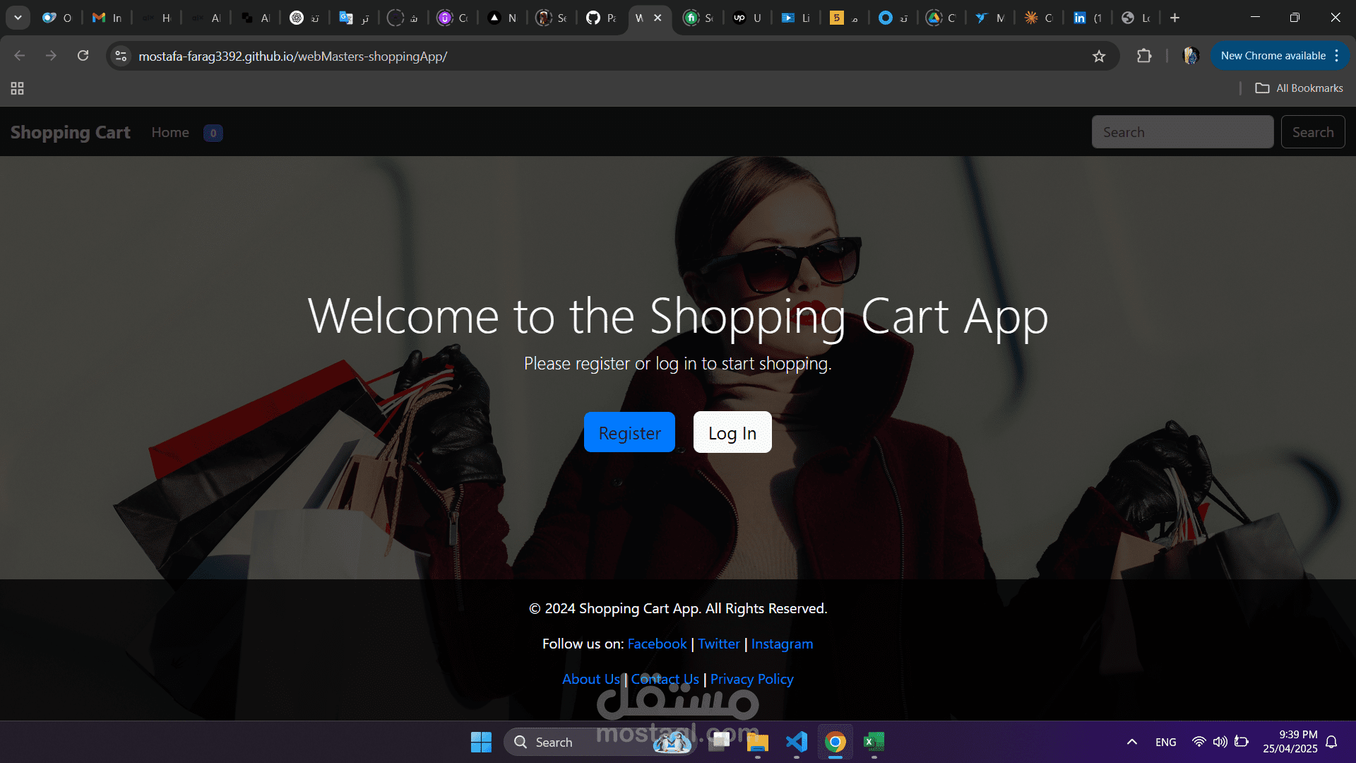 shopping application