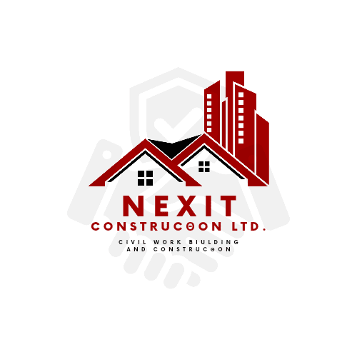 تصميم لوجو لشركة Nexit للعمل المدني و البناء والتشييد