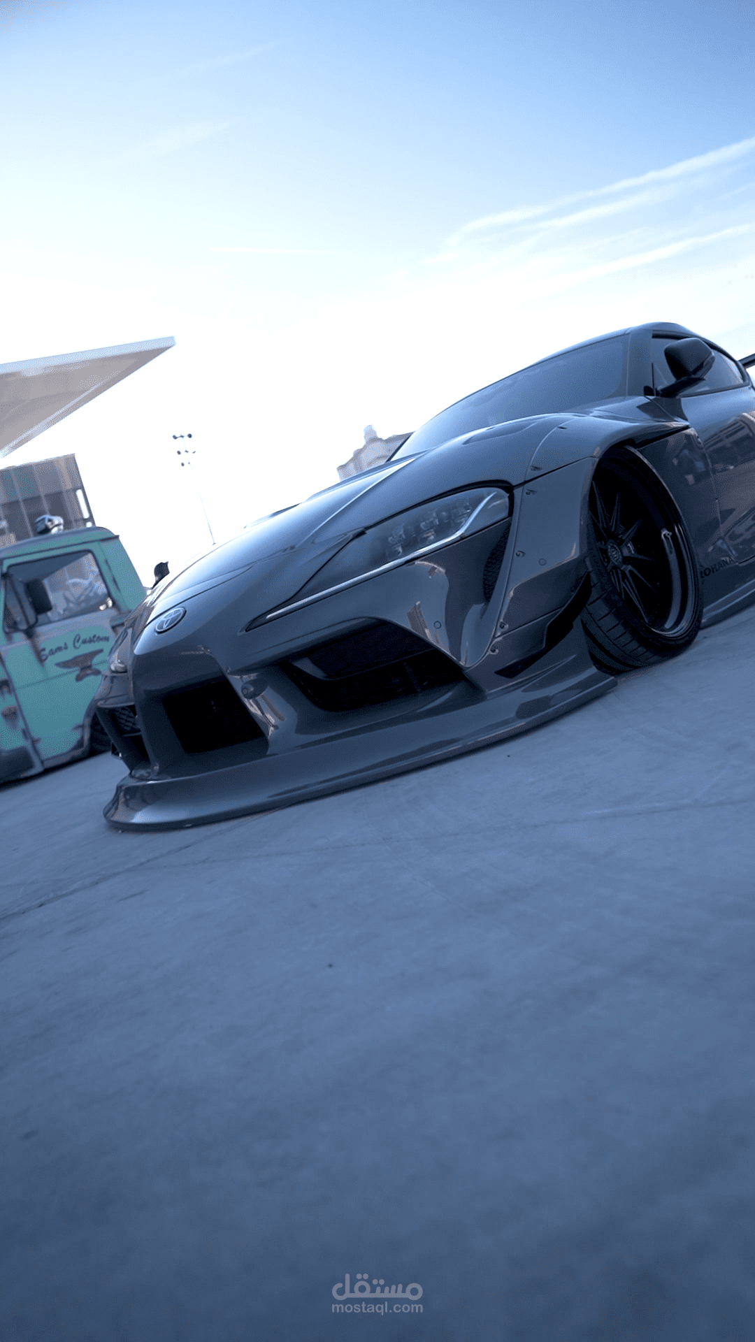 edit toyota supra car | مستقل