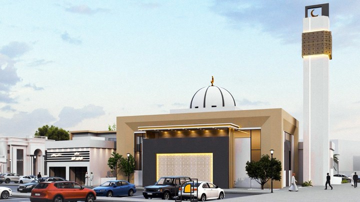 تصميم مسجد في سلطنة عمان..بركاء..الهرم
