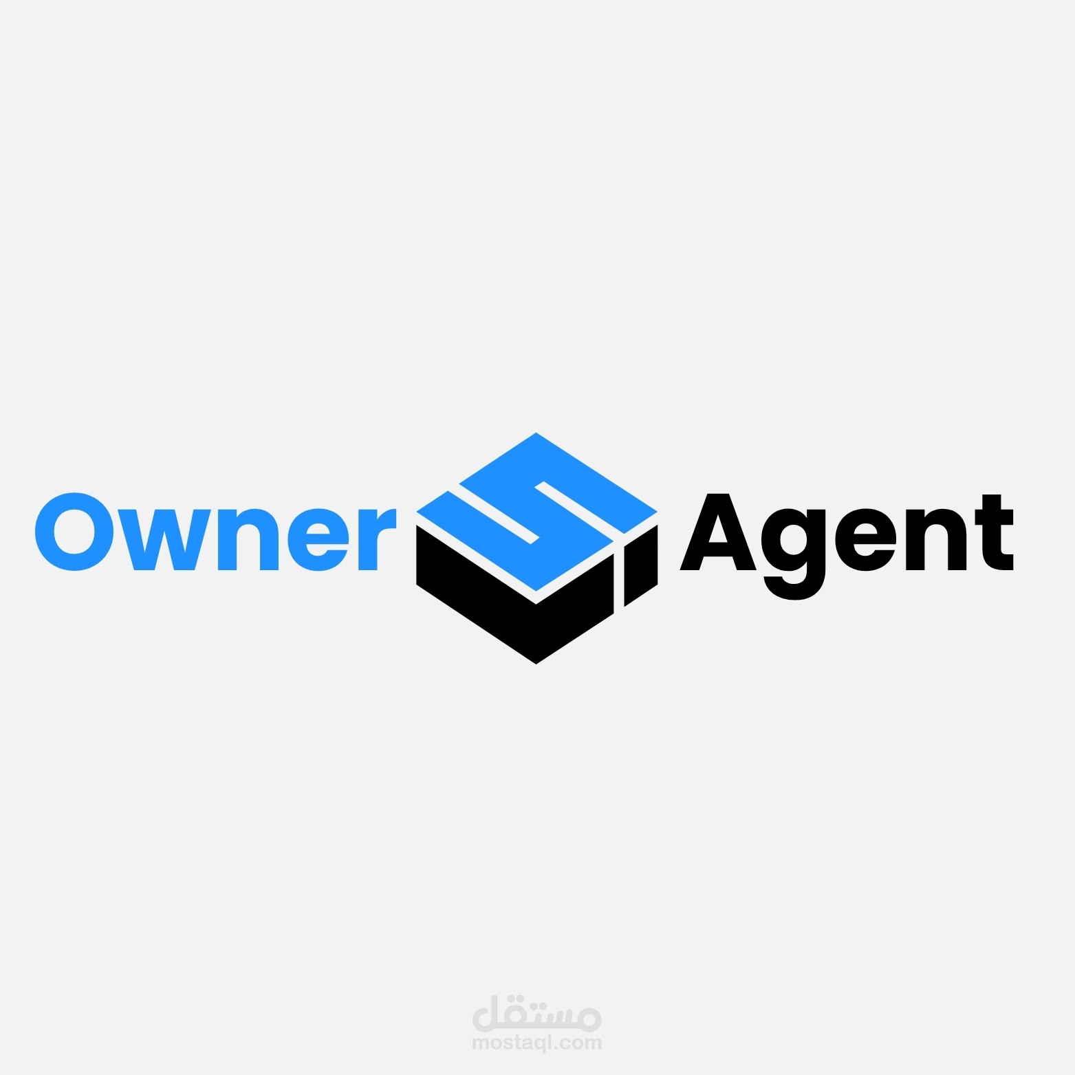 تصميم شعار تقني احترافي لشركة عقارية — Owner Agent