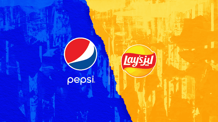 " Pepsi | Lay's " Collage Container Branding