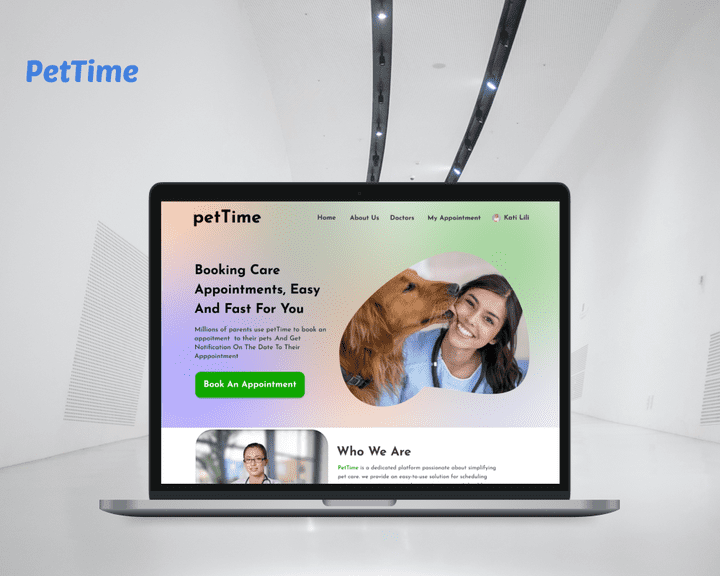 PetTime هو موقع لحجز موعد عند الطبيب البيطري لحيوانك الاليف