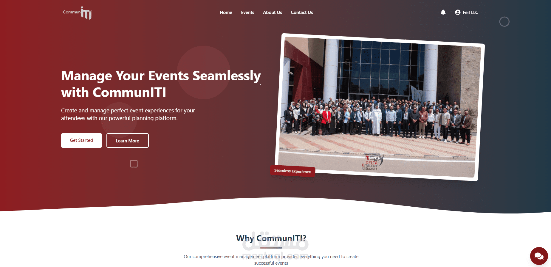 Event Management Website