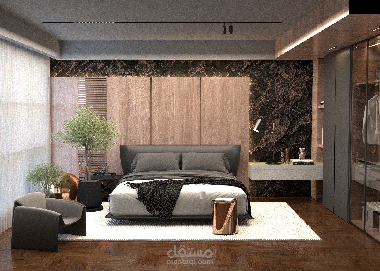 Master bedroom design