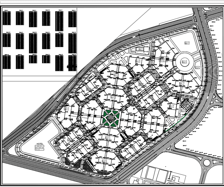 عمل لوحات تصميمية بالاوتوكاد