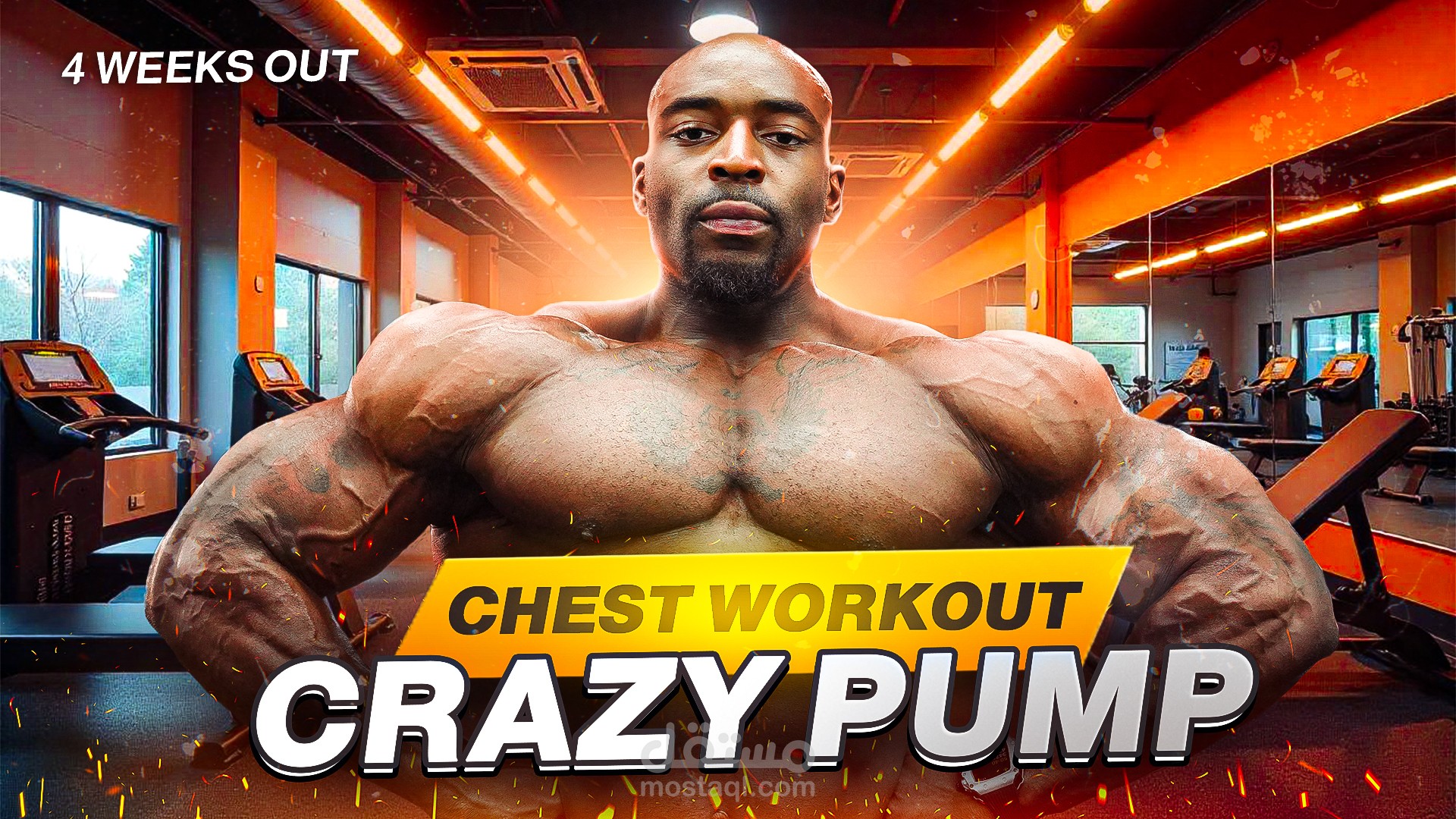 Thumbnail Design for gym workout