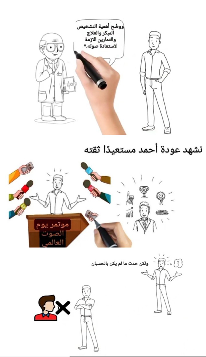 تصميم فديو وايت بورد انيميشن لجامعه