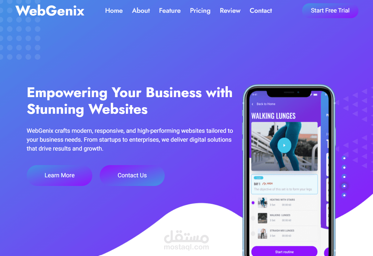 WebGenix Website