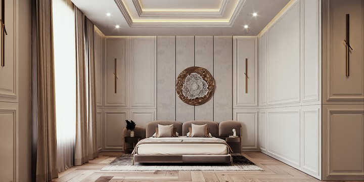 Neo classic Bedroom