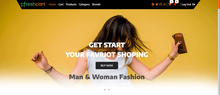 E-commerce web site