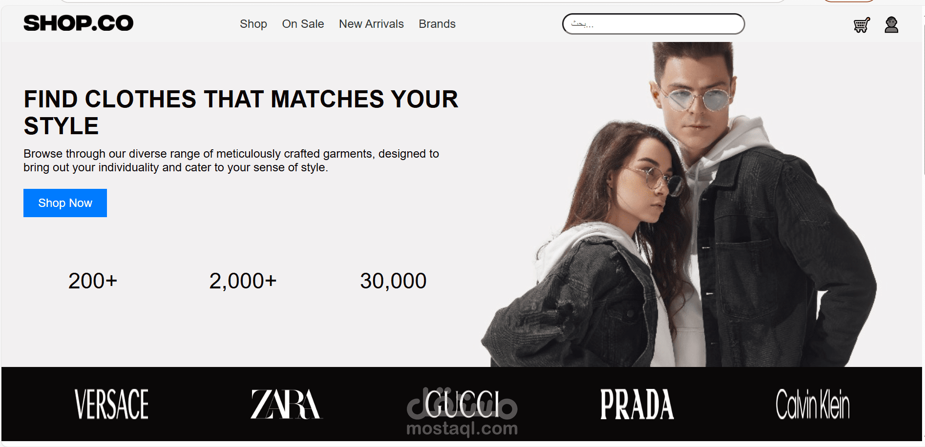 shop website