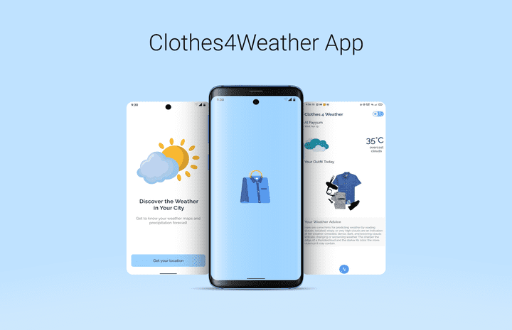 تطبيق ملابس للطقس