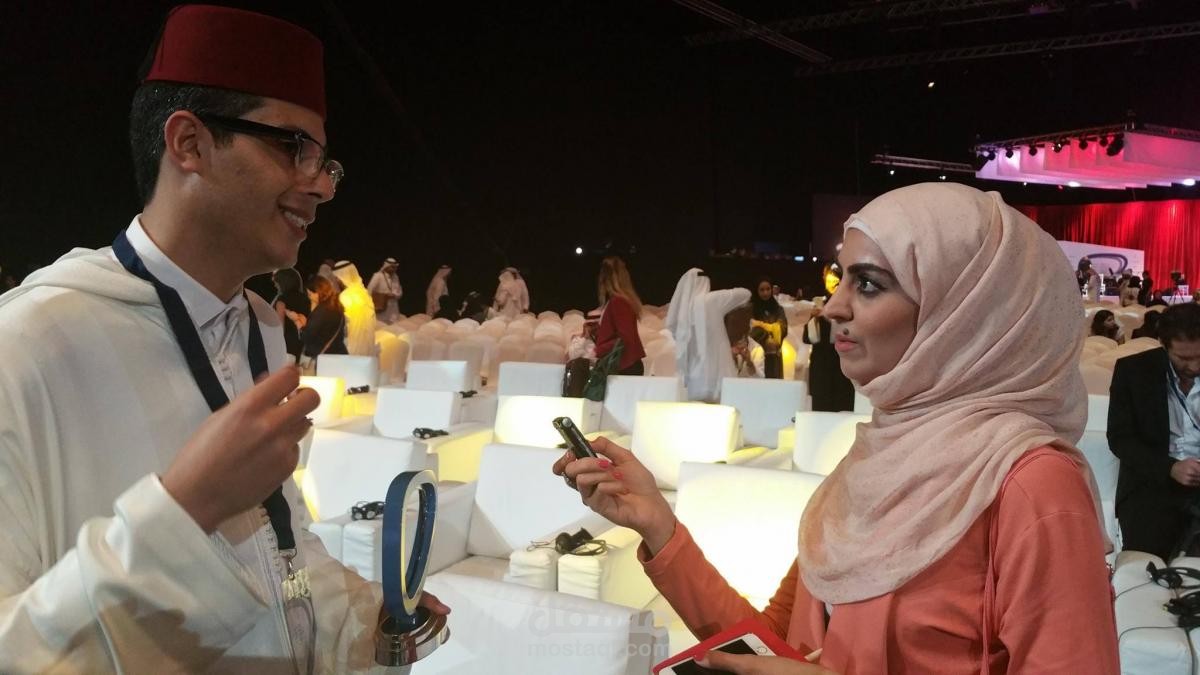 المغربي أمين رغيب يفوز بجائزة آل مكتوم للمؤثرين العرب..صور