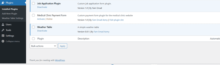 عمل اضافات مخصصة لورد بريس | Custom plugin deveolpment