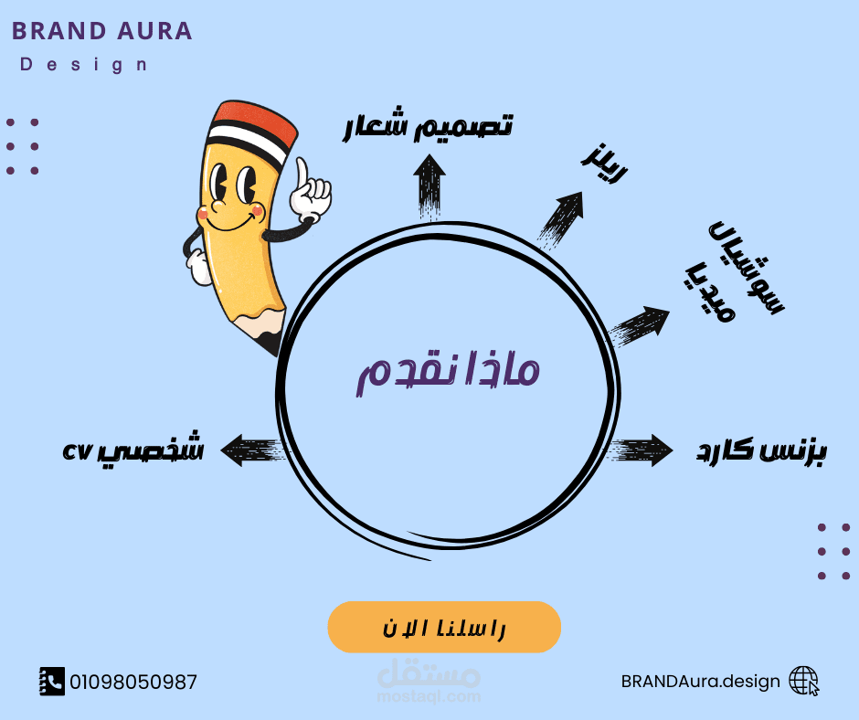 تصميم سوشيال ميديا لعرض وتقديم خدمات