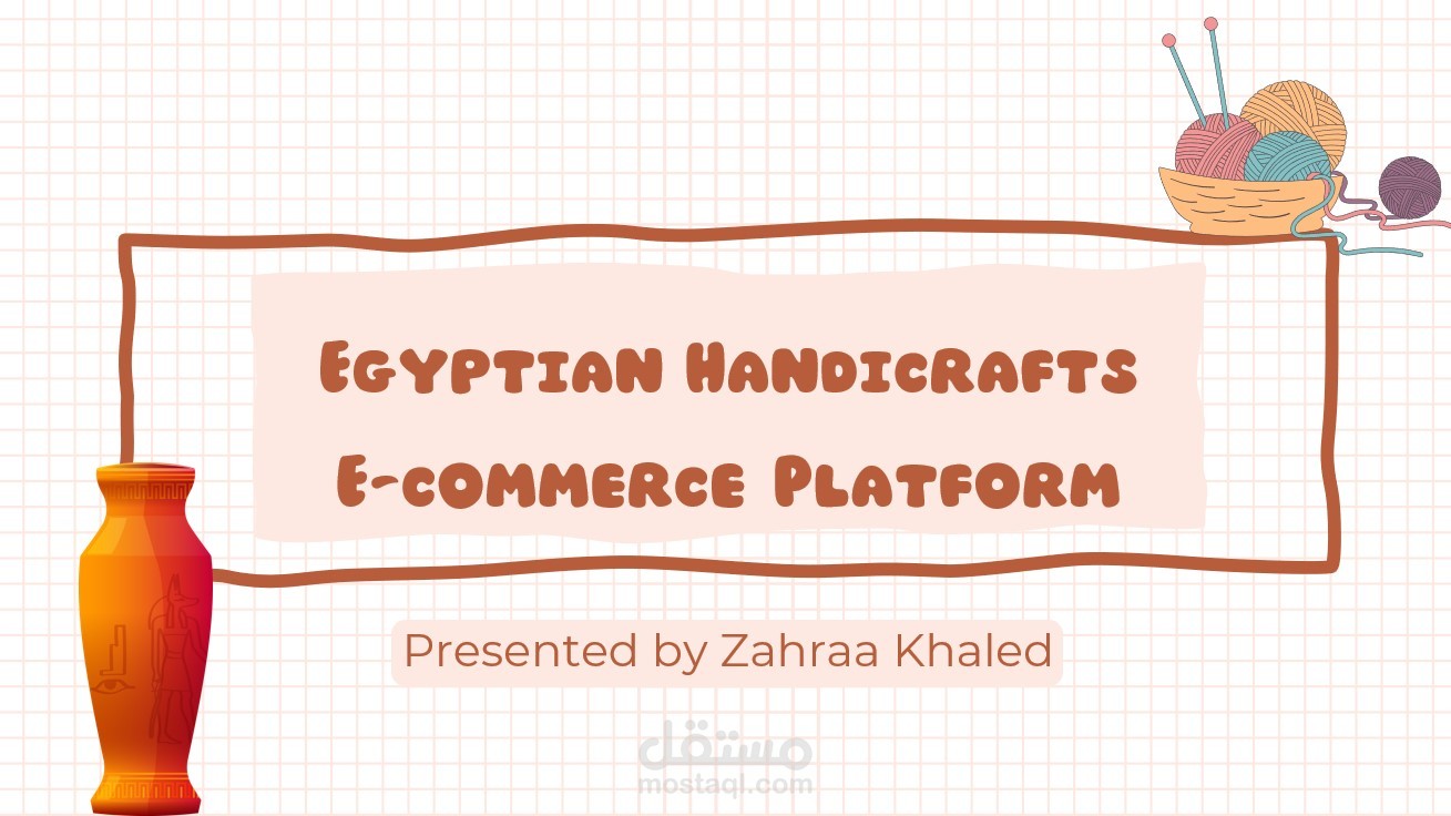 E-Commerce Platform Strategy for Egyptian Handcrafts – MBA Simulation Project