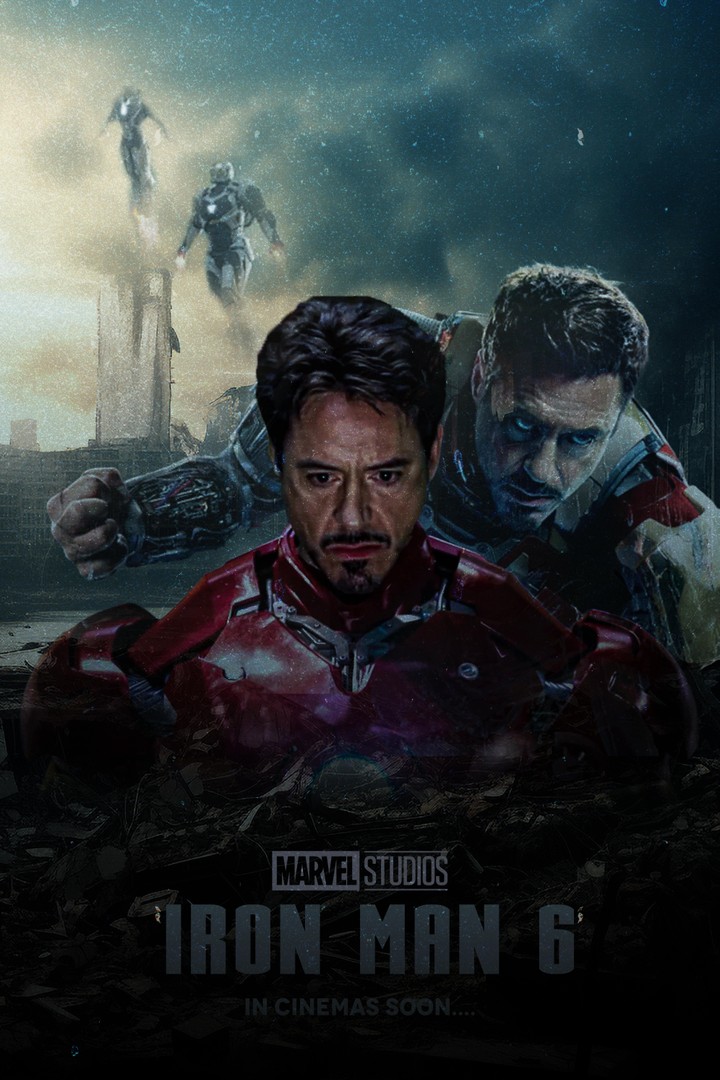 تصميم بوستر لفيلم Iron Man 6