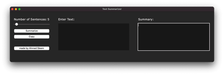 ai text summarizer
