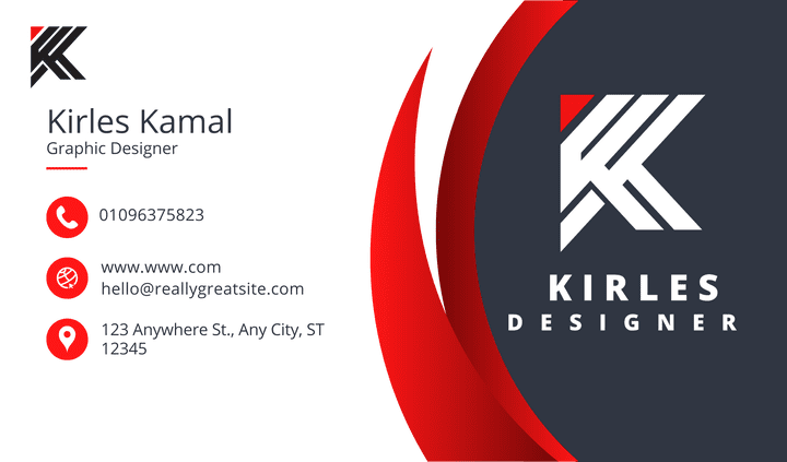 تصميم Business cards احترافي  مختلف