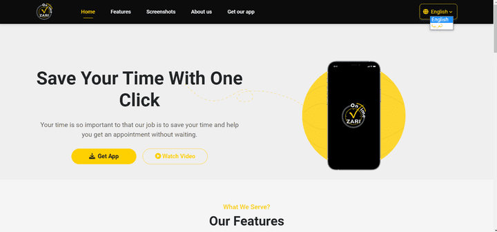 On Time Website