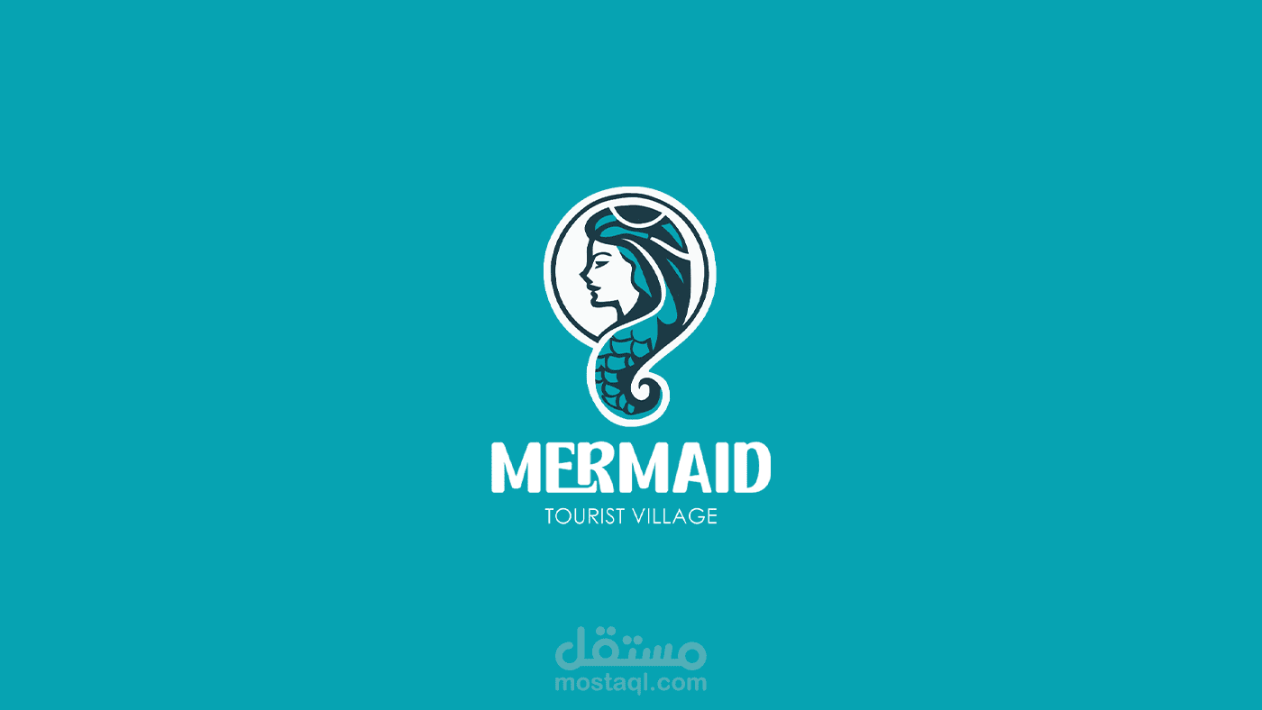 Mermaid | Tourist Village Logo Design